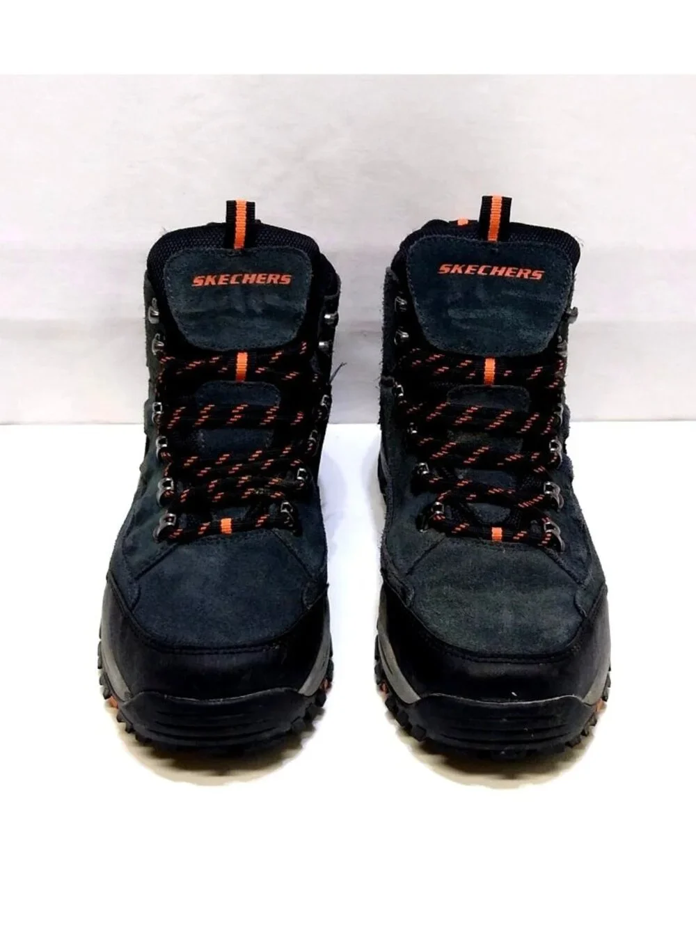Skechers Relment Pelmo Suede Hiking Boot 64869 Waterproof Relaxed Fit Mens 7 EUC